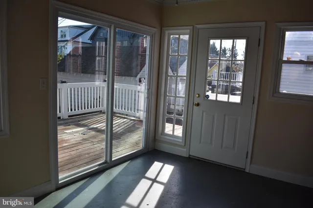 a view of balcony with small space