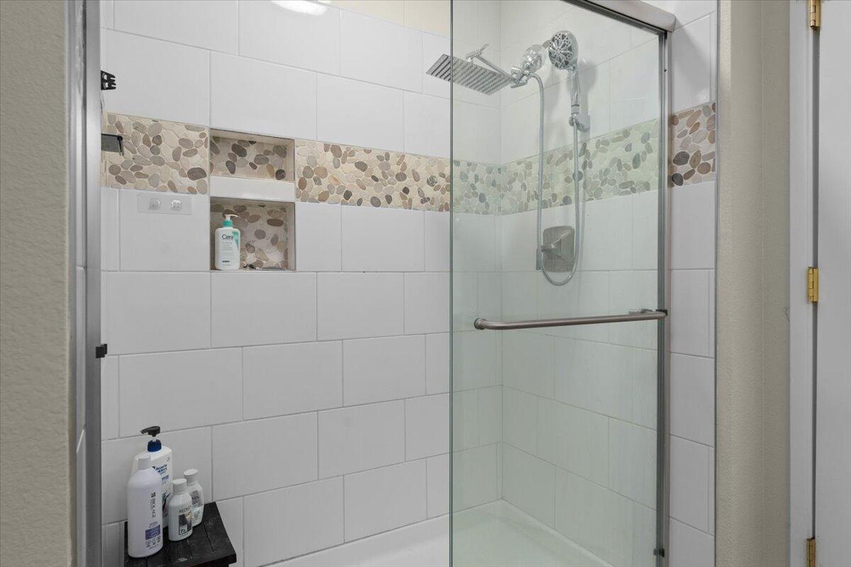 1968 Bechelli Lane Redding, CA 96002 - Photo 17 of 32 Walk-in shower with low threshold