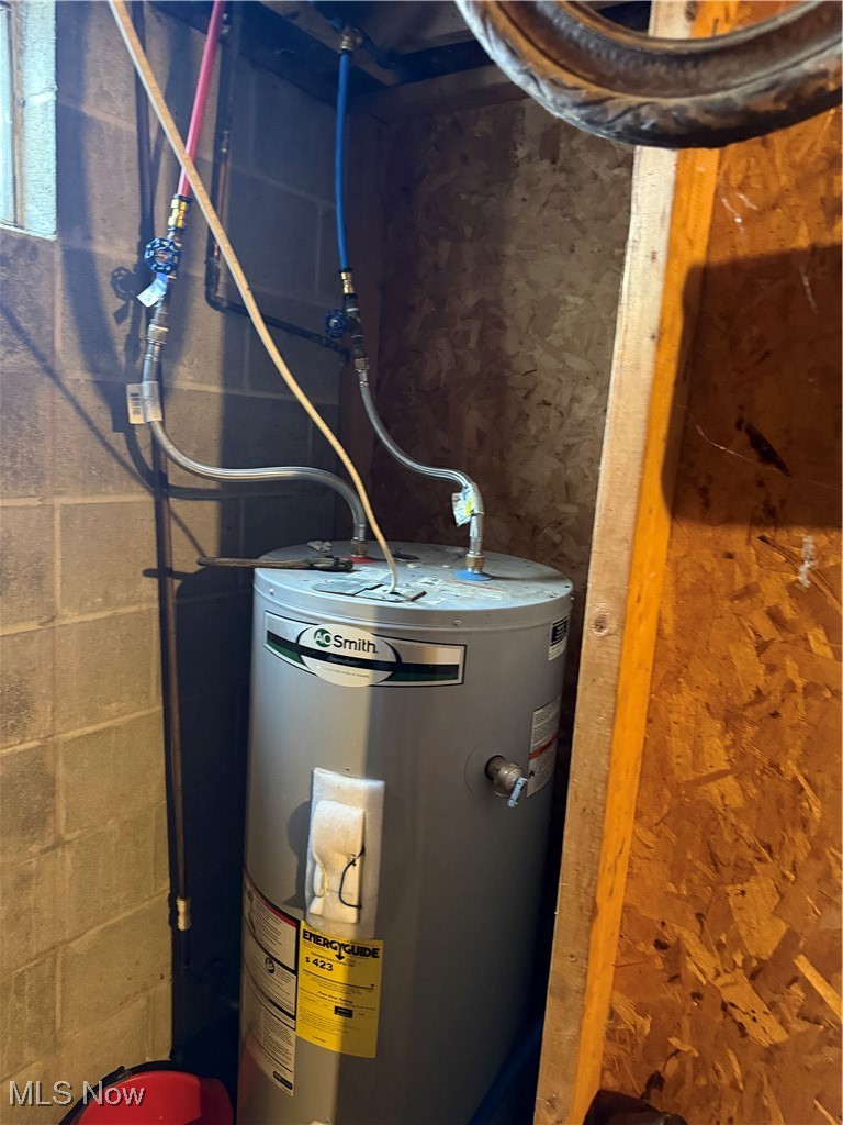 15639 Grove Road Southwest Port Washington, OH 43837 - Photo 28 of 31 Utility room with water heater
