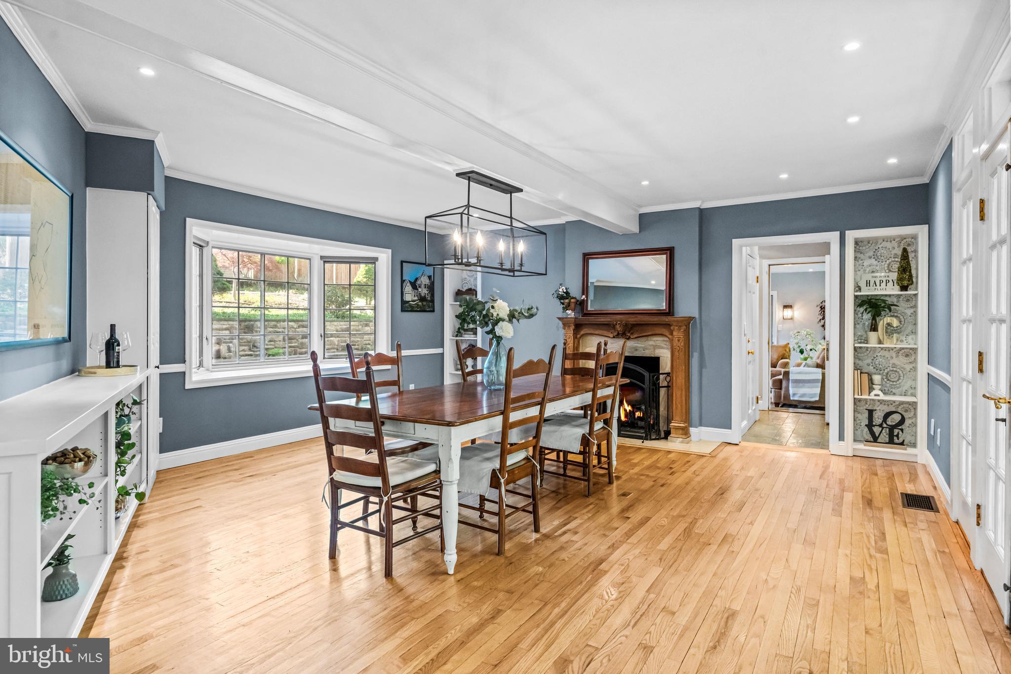 2959 Burnt House Hill Road Doylestown, PA 18902 - Photo 18 of 63 a view of a dining room with furniture window and wooden floor