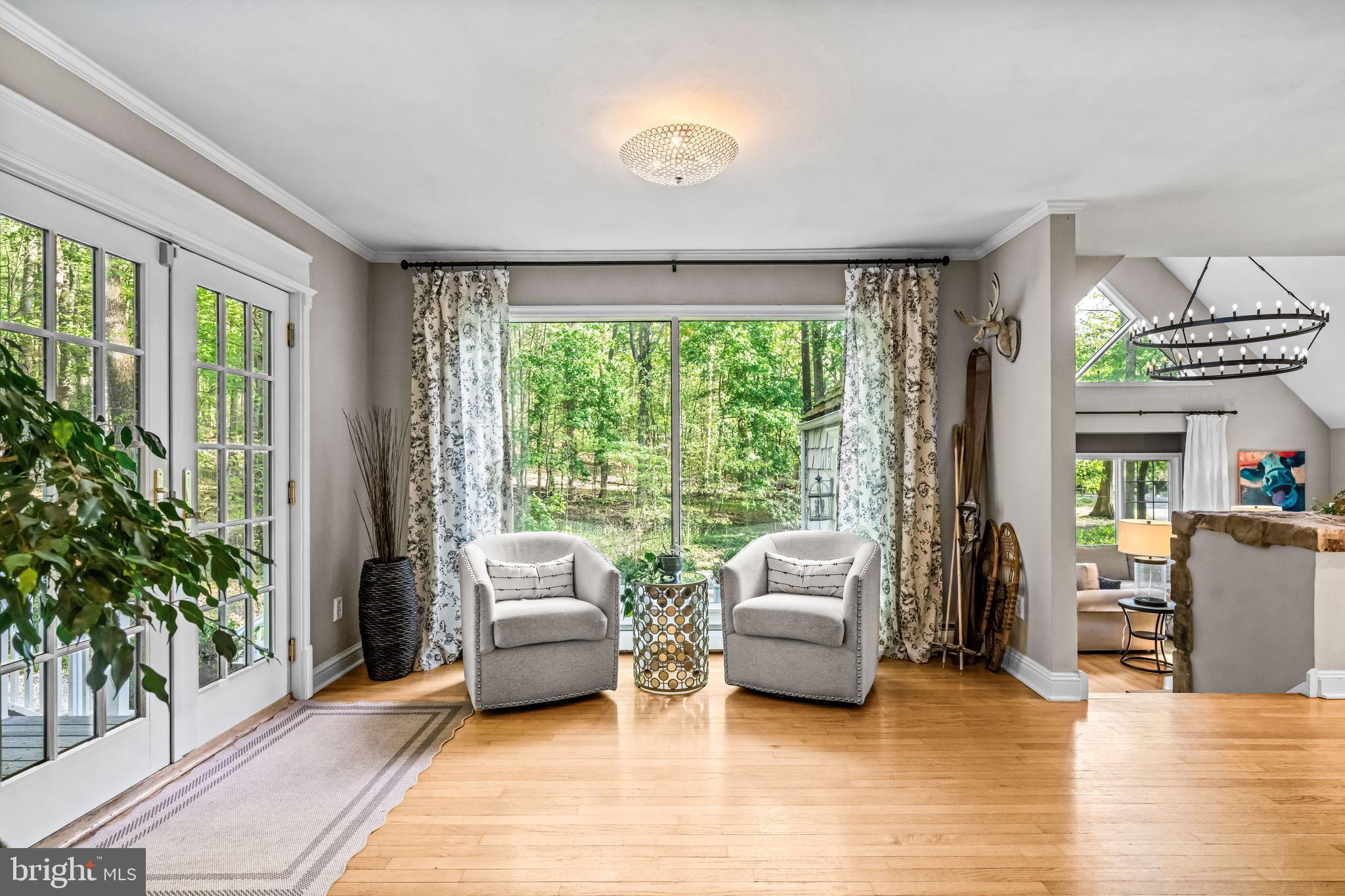 2959 Burnt House Hill Road Doylestown, PA 18902 - Photo 10 of 63 a living room with furniture and a large window