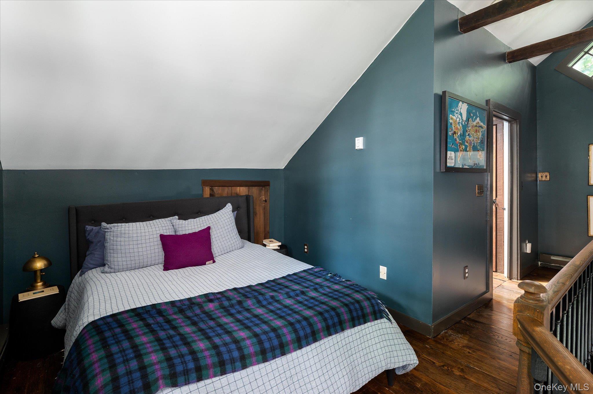 459 Old Post Road Bedford, NY 10506 - Photo 16 of 23 Bedroom featuring dark wood finished floors