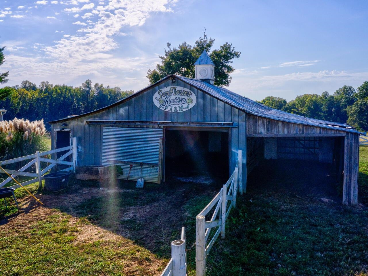 7959 Baskerville Road Baskerville, VA 23915 - Photo 50 of 56 a 2 stall Horse Barn has a hay barn storage at the back
