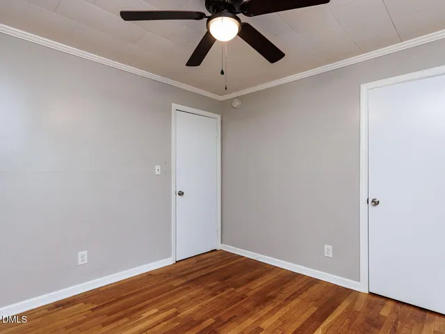 a window in an empty room