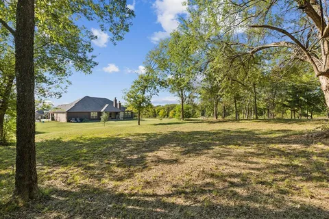 a view of outdoor space with garden