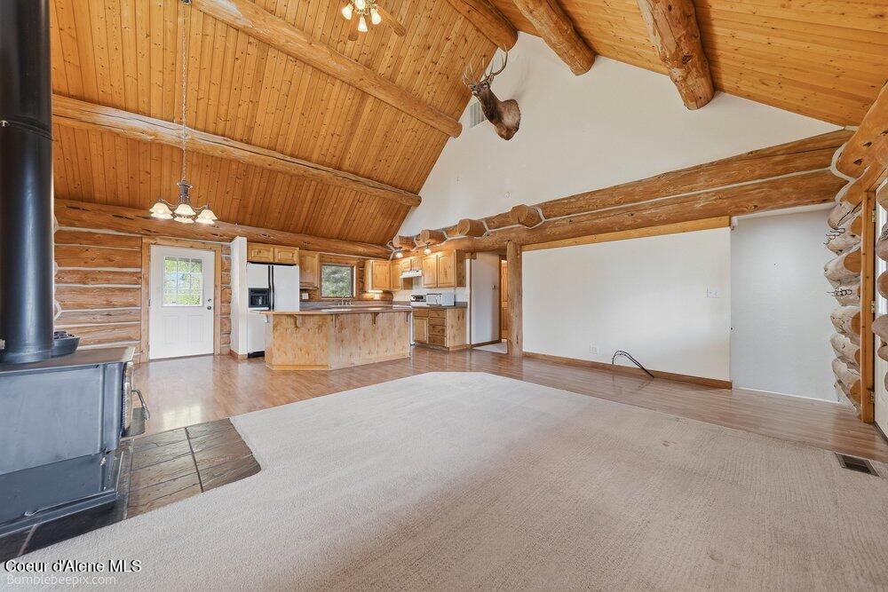 159 Cabin Ridge Road Spirit Lake, ID 83869 - Photo 6 of 41 Living Room