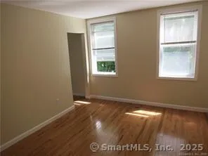 a view of an empty room with window