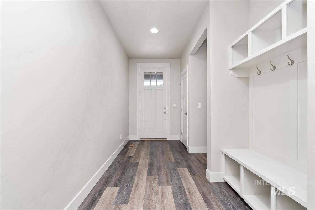 9580 West Ringle Creek Street Star, ID 83669 - Photo 35 of 43 Mudroom featuring dark wood finished floors and recessed lighting