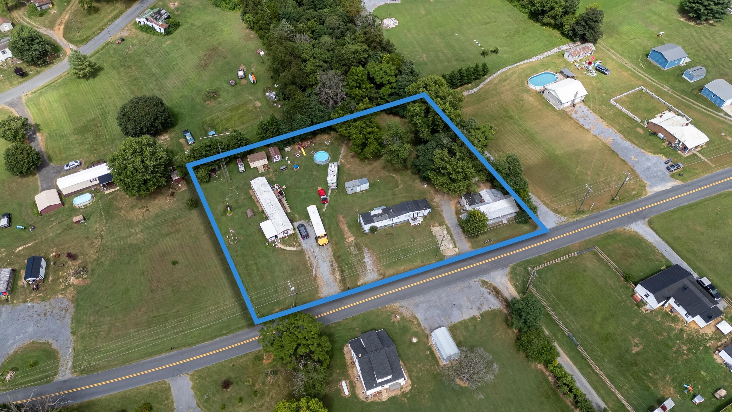 17801 Red Brush Road Elkton, VA 22827 - Photo 47 of 48 a view of swimming pool from a balcony