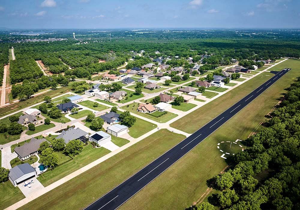 8201 Ravenswood Road Granbury, TX 76049 - Photo 15 of 17 a view of a city from a balcony