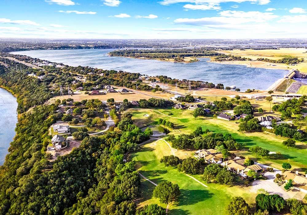 8201 Ravenswood Road Granbury, TX 76049 - Photo 17 of 17 an aerial view of a beach