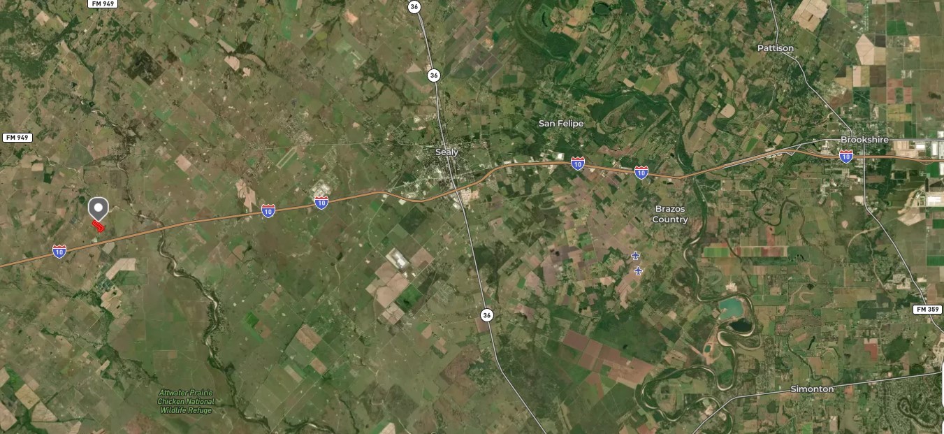 3 Kveton Cat Spring Cat Spring, TX 78933 - Photo 6 of 8 Location relative to I10, Sealy, etc