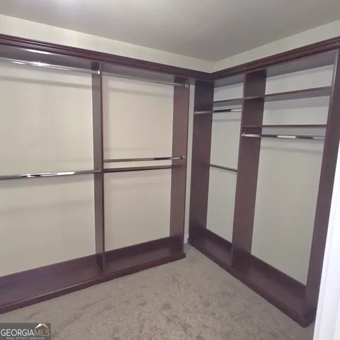 a view of a terrace with a bench