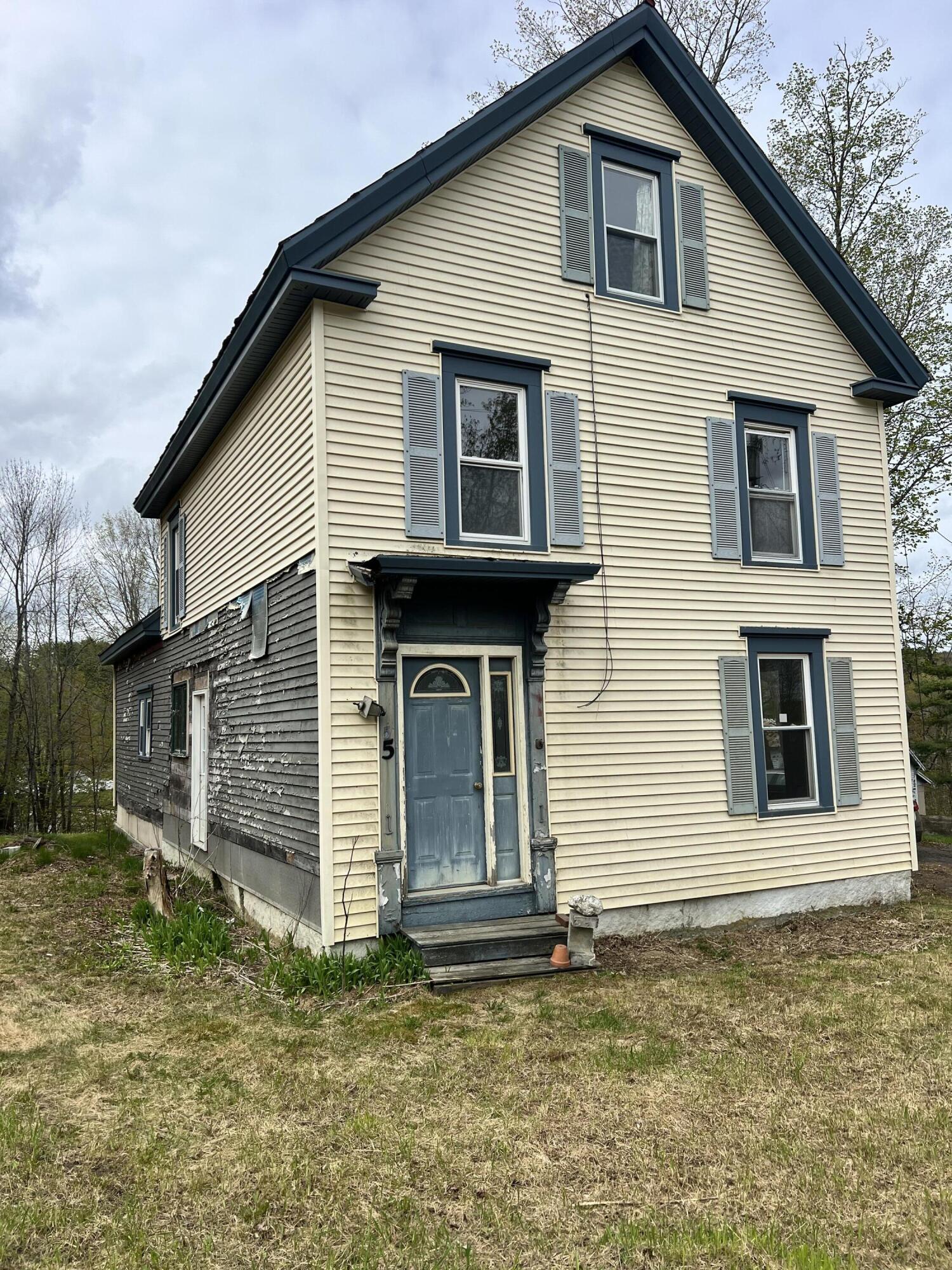 front left side view