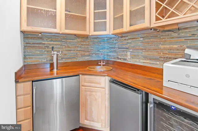 a bedroom with a bed and night stand