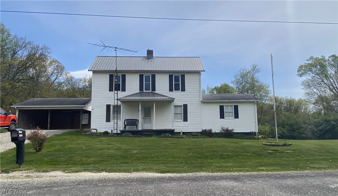 51444 Mud Run Road Sarahsville, OH 43779 - Photo 1 of 8 View of front facade with a front lawn