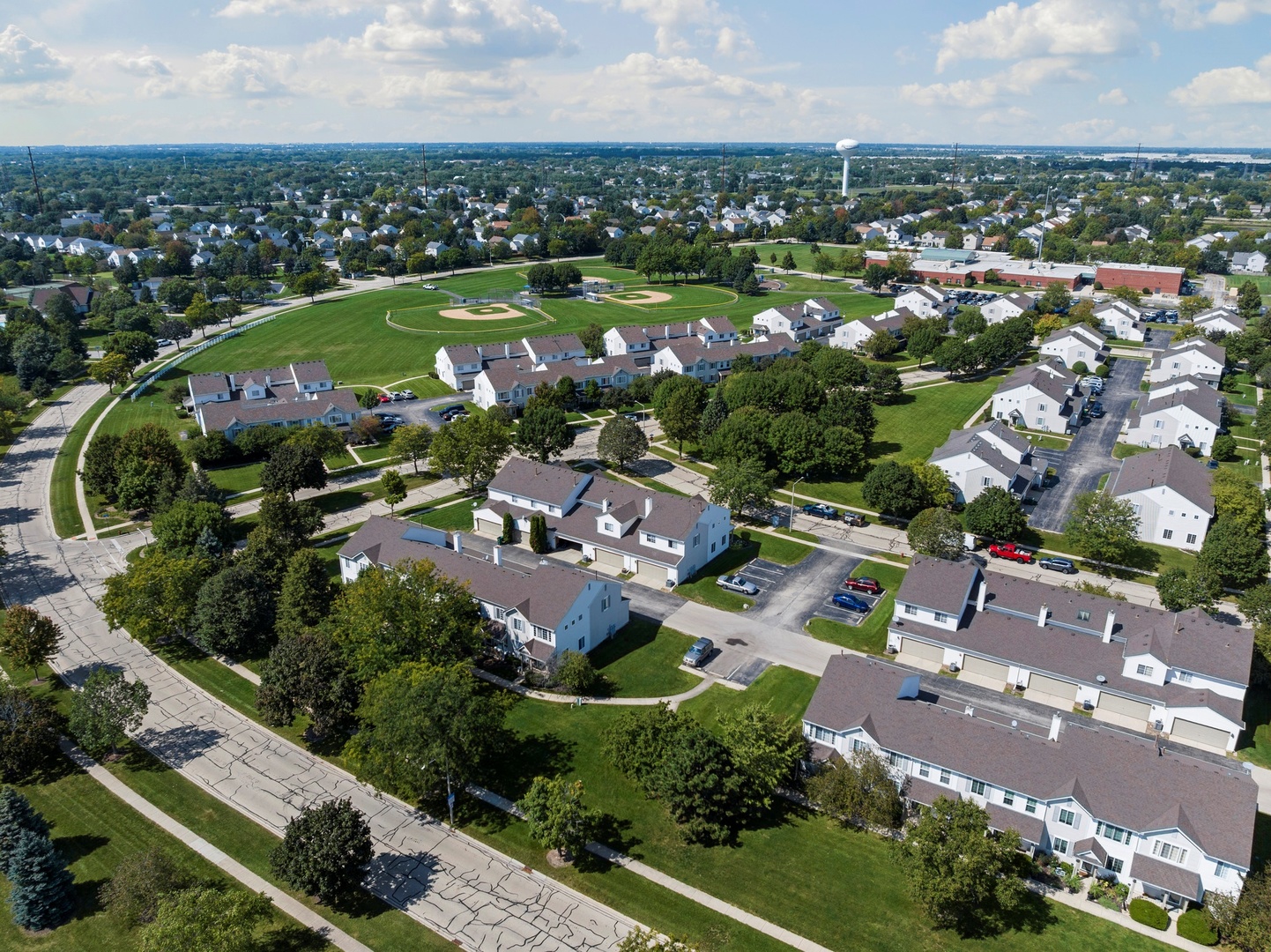 1565 Azalea Circle Romeoville, IL 60446 - Photo 27 of 30 an aerial view of multiple house