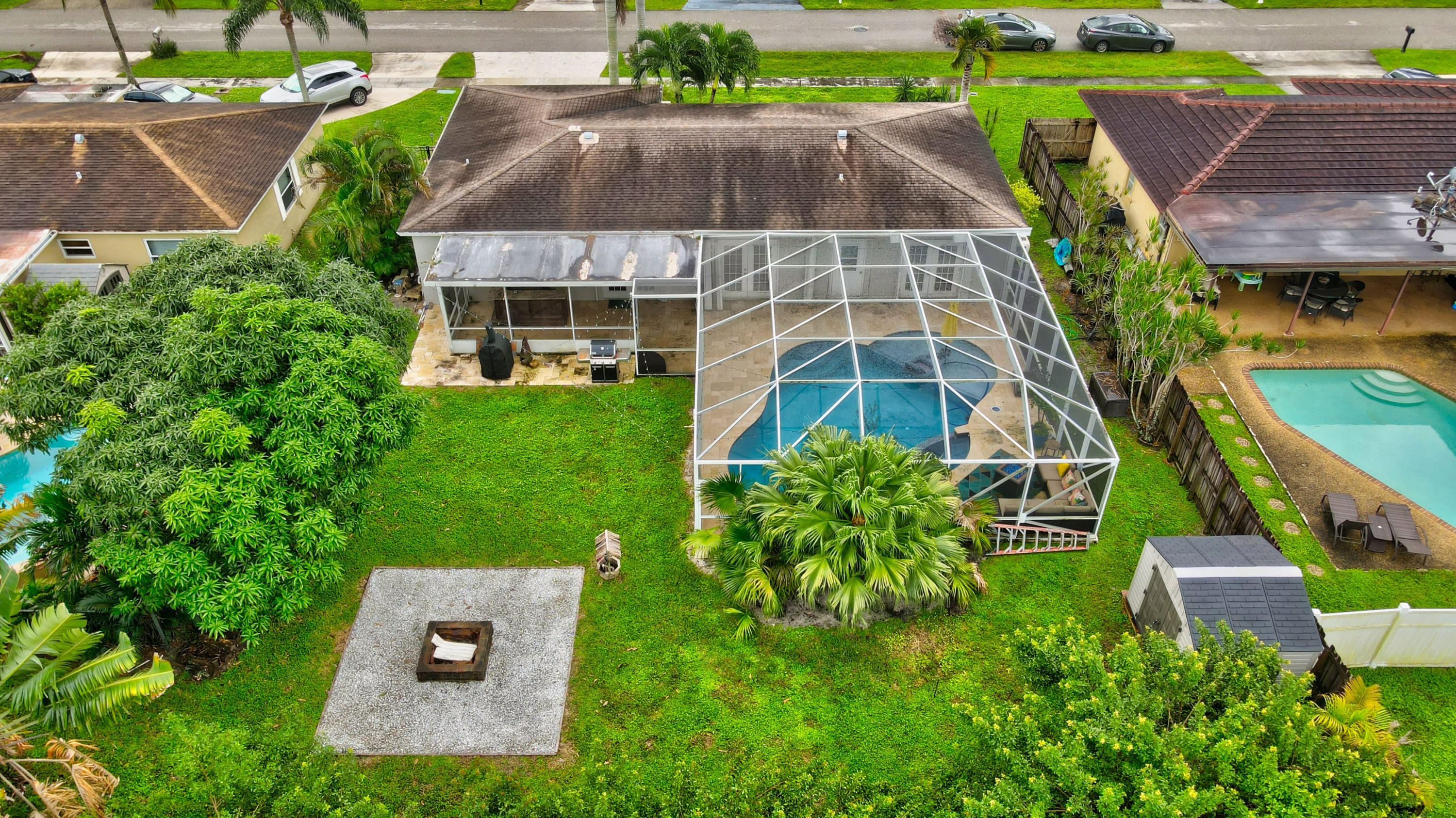 4607 Baldric Street Boca Raton, FL 33428 - Photo 33 of 35 Exterior Back Aerial 3