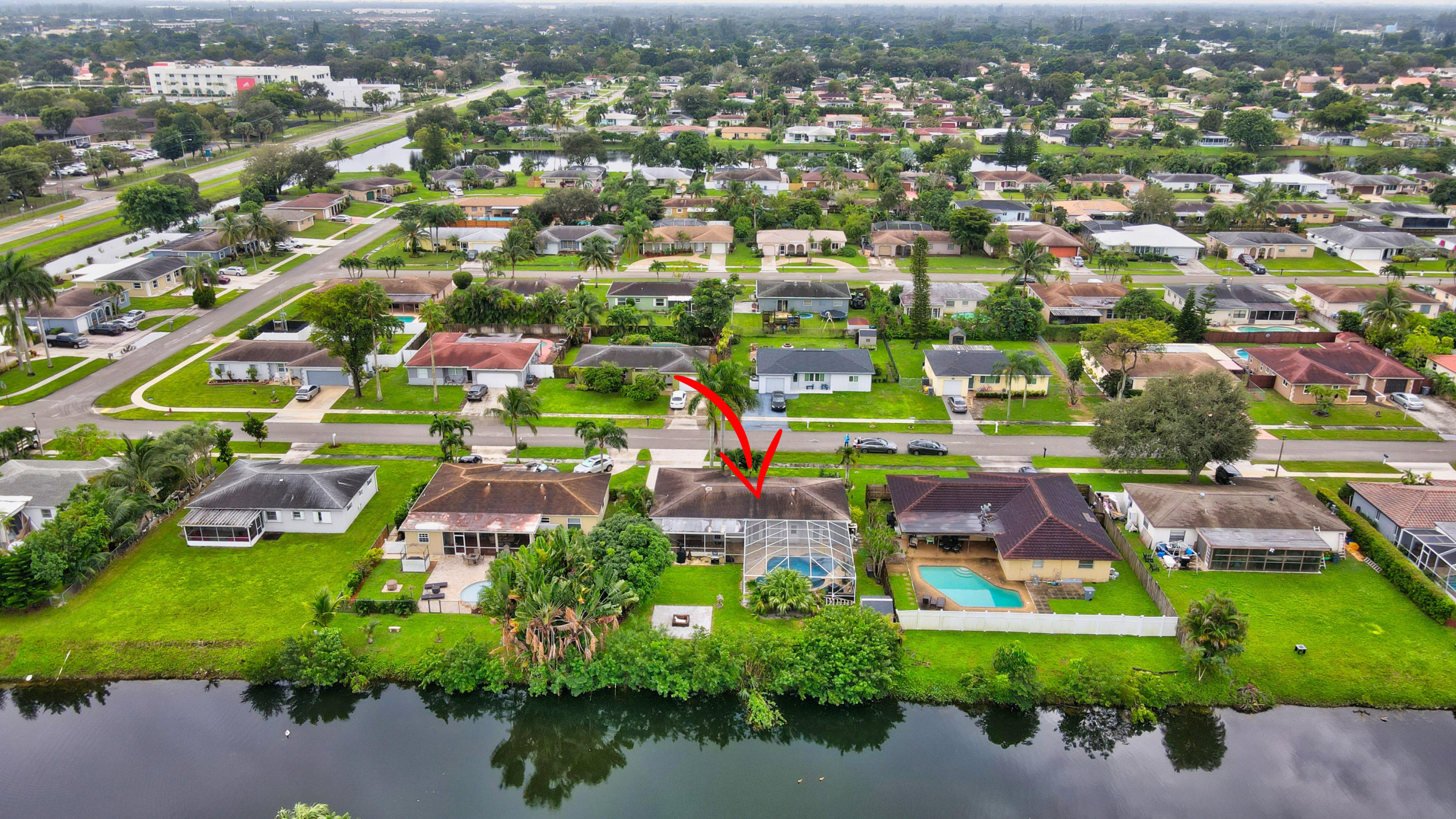 4607 Baldric Street Boca Raton, FL 33428 - Photo 34 of 35 Exterior Back Aerial