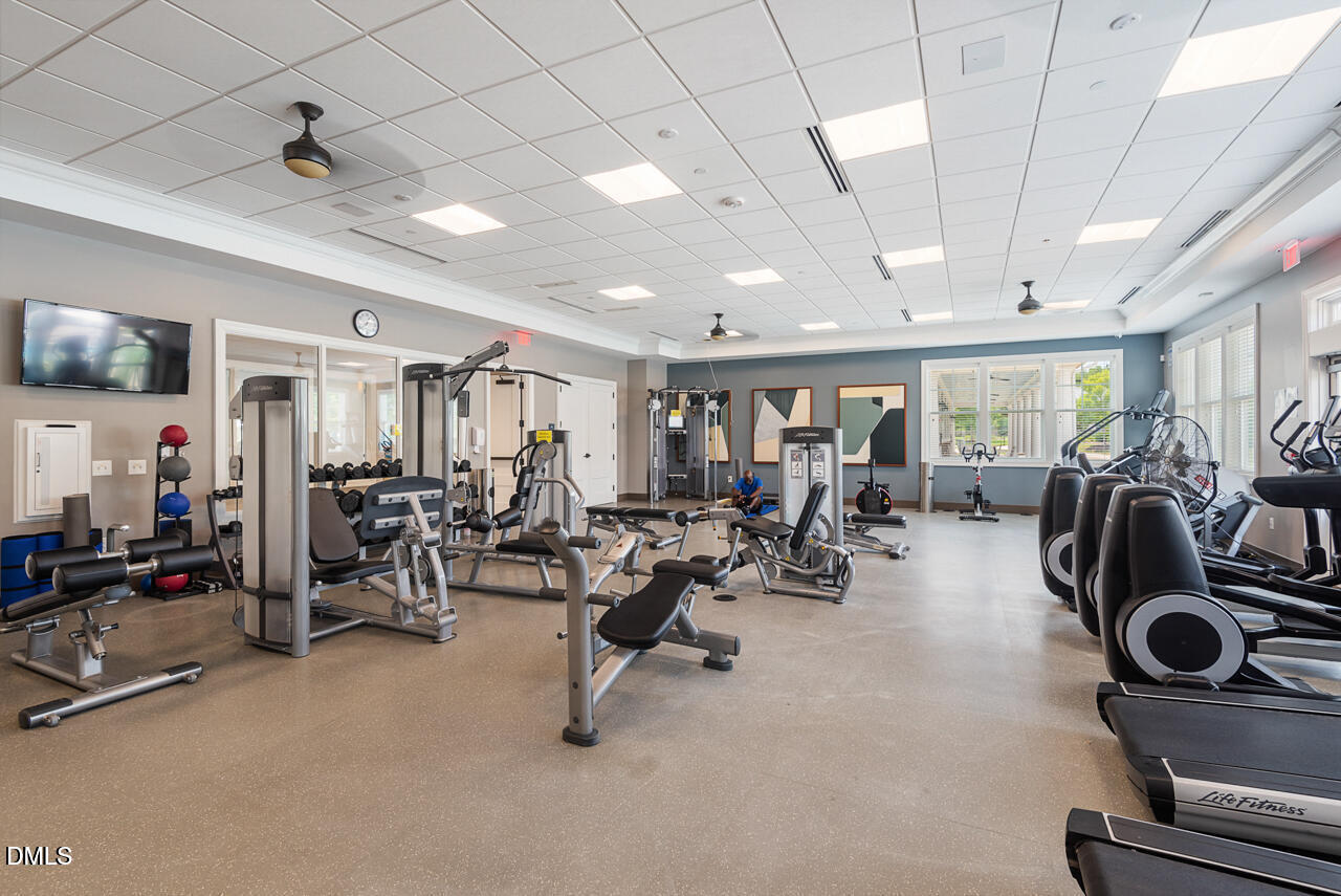 1308 Atticus Way Durham, NC 27560 - Photo 49 of 54 Creekside gym