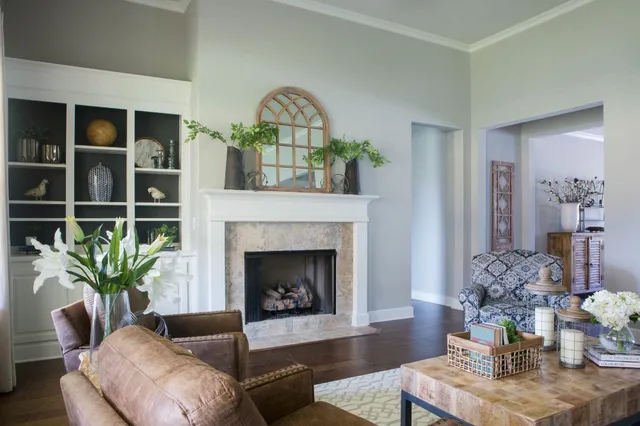 a view of table and chair
