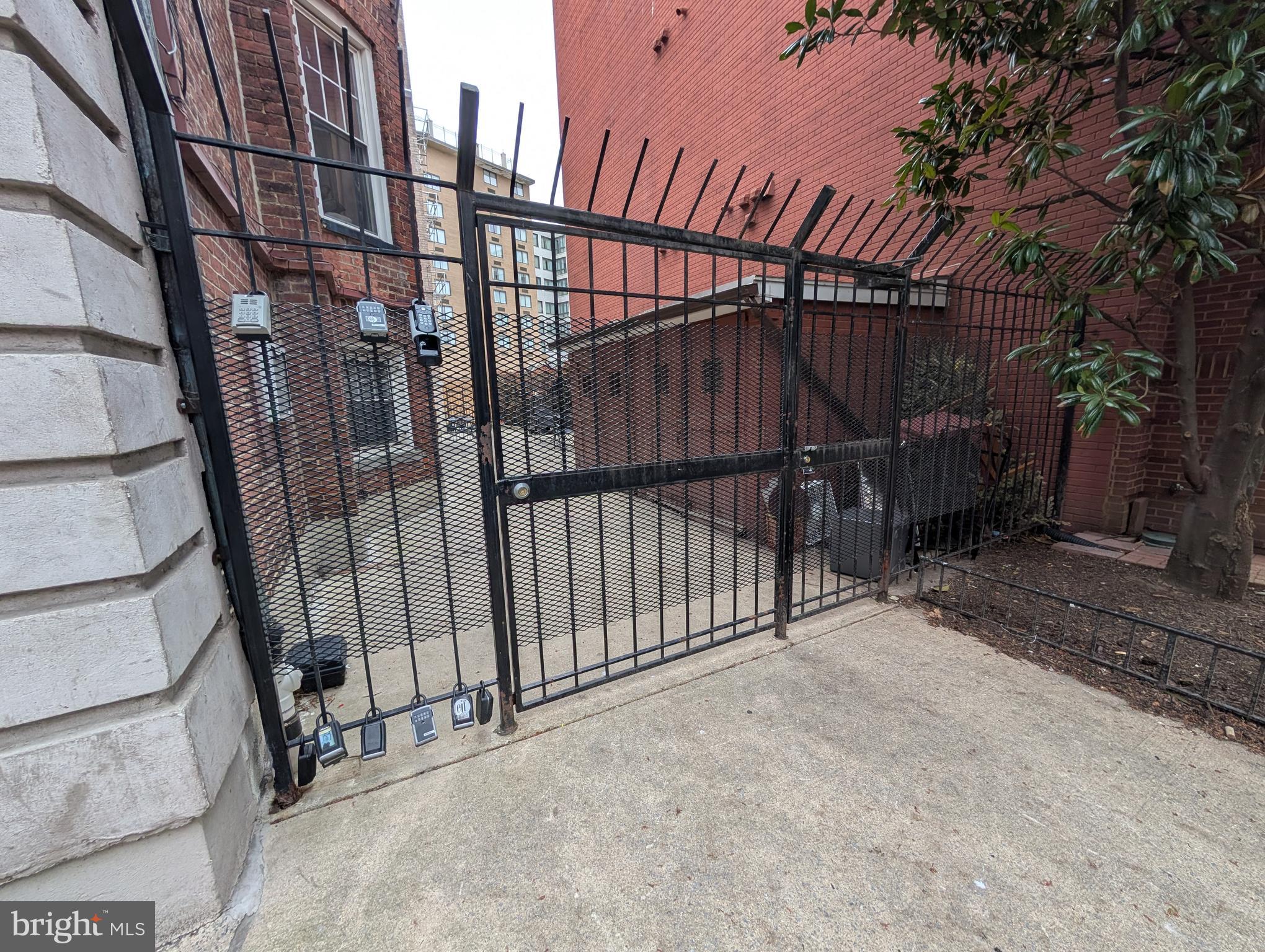 1332 15th Street Northwest, Unit B2 Washington, DC 20005 - Photo 29 of 42 Secure common area patio