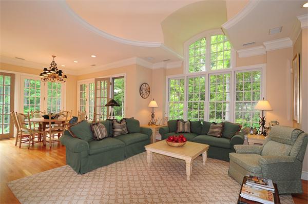 156 Edmunds Road Wellesley, MA 02481 - Photo 8 of 22 a living room with furniture and a large window
