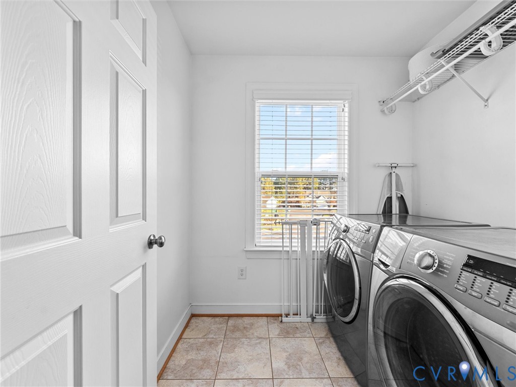 16101 Longlands Road Chesterfield, VA 23832 - Photo 30 of 48 a view of a bedroom with washer and dryer