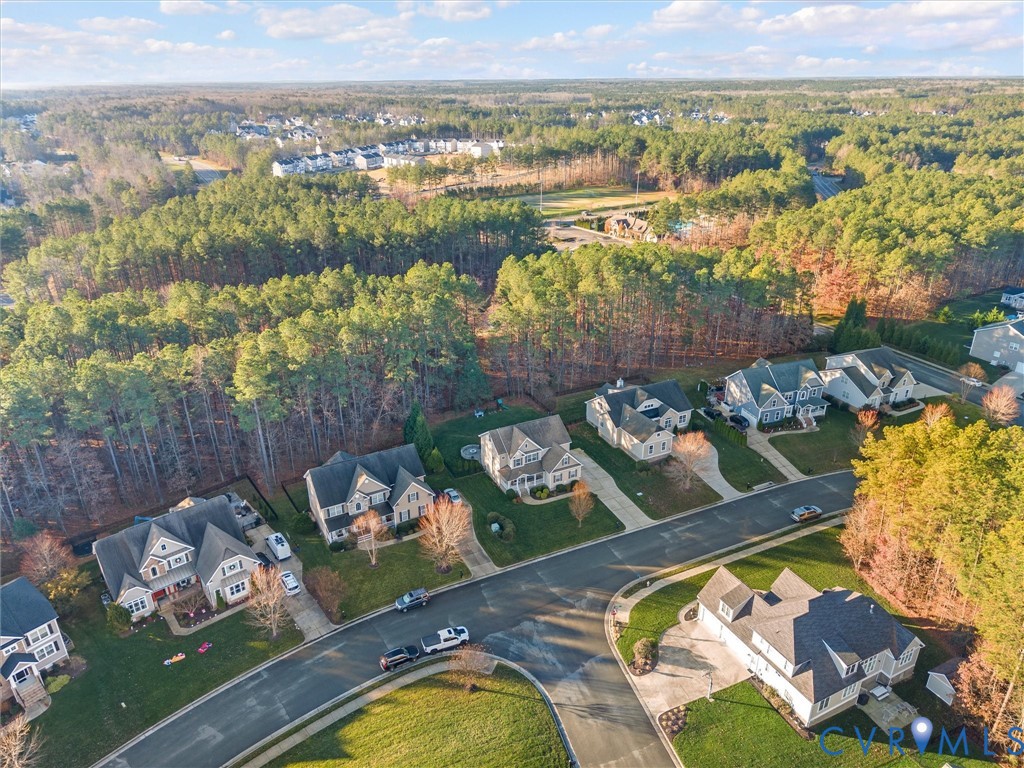 16101 Longlands Road Chesterfield, VA 23832 - Photo 42 of 48 an aerial view of lake residential house with outdoor space