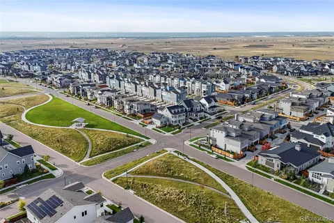 a view of city from balcony