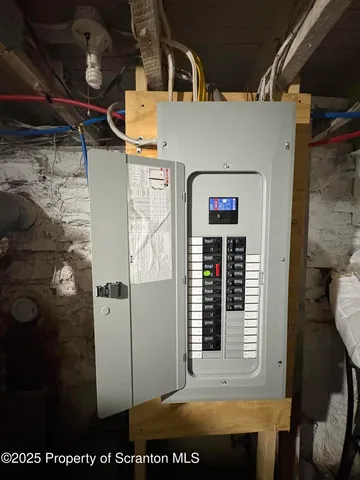 a view of storage and utility room