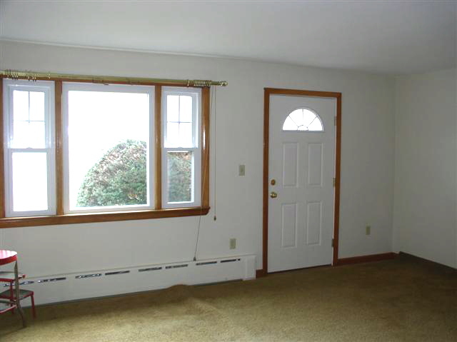 1329 Windsor Road Cheshire, MA 01225 - Photo 3 of 10 Living Room with Brand New Door & Window