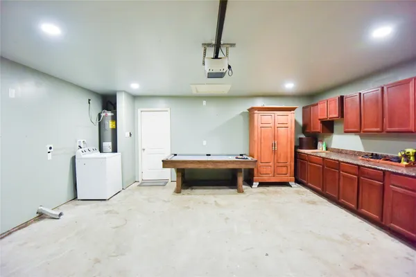 a close view of appliances