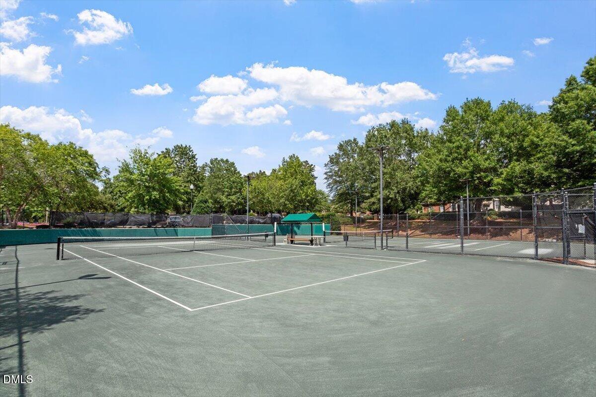11213 Maplecroft Court Raleigh, NC 27617 - Photo 43 of 44 a view of a tennis court