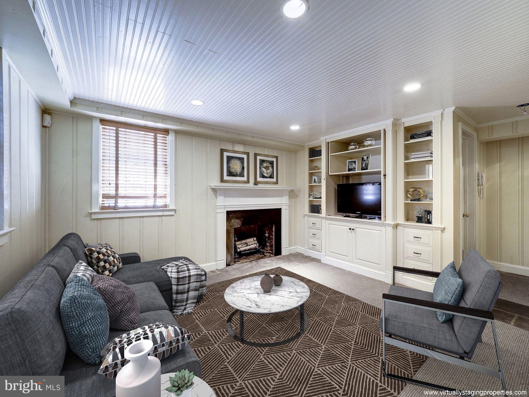 3342 Reservoir Road Northwest Washington, DC 20007 - Photo 12 of 15 Lower Level Family Room