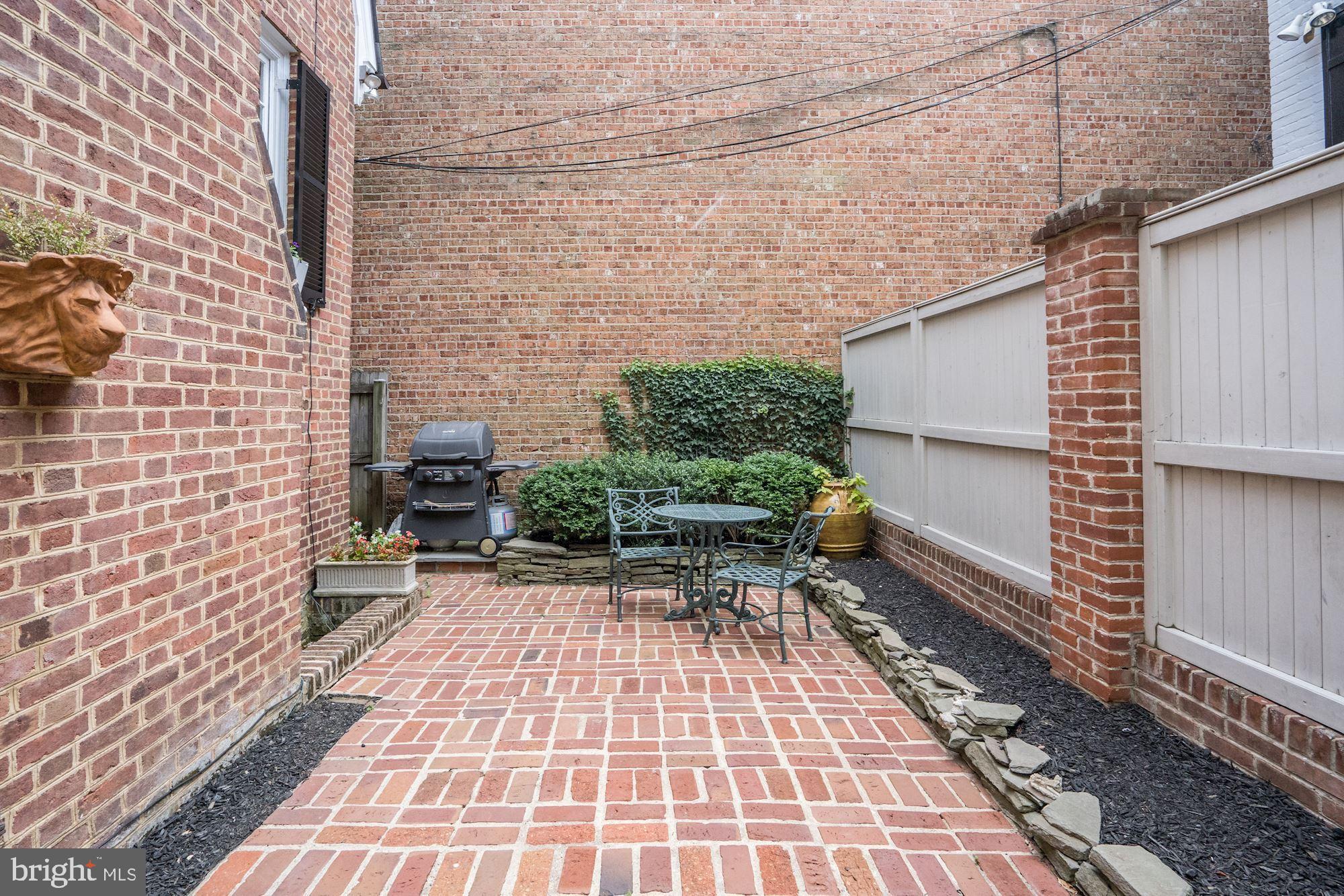 3342 Reservoir Road Northwest Washington, DC 20007 - Photo 14 of 15 Side Patio