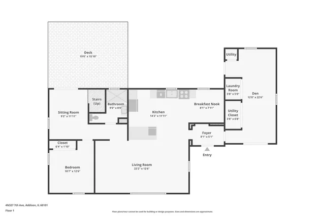 $459,900 | 4N327 7th Avenue, Addison, IL 60101