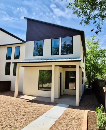 a view of a house with a outdoor space