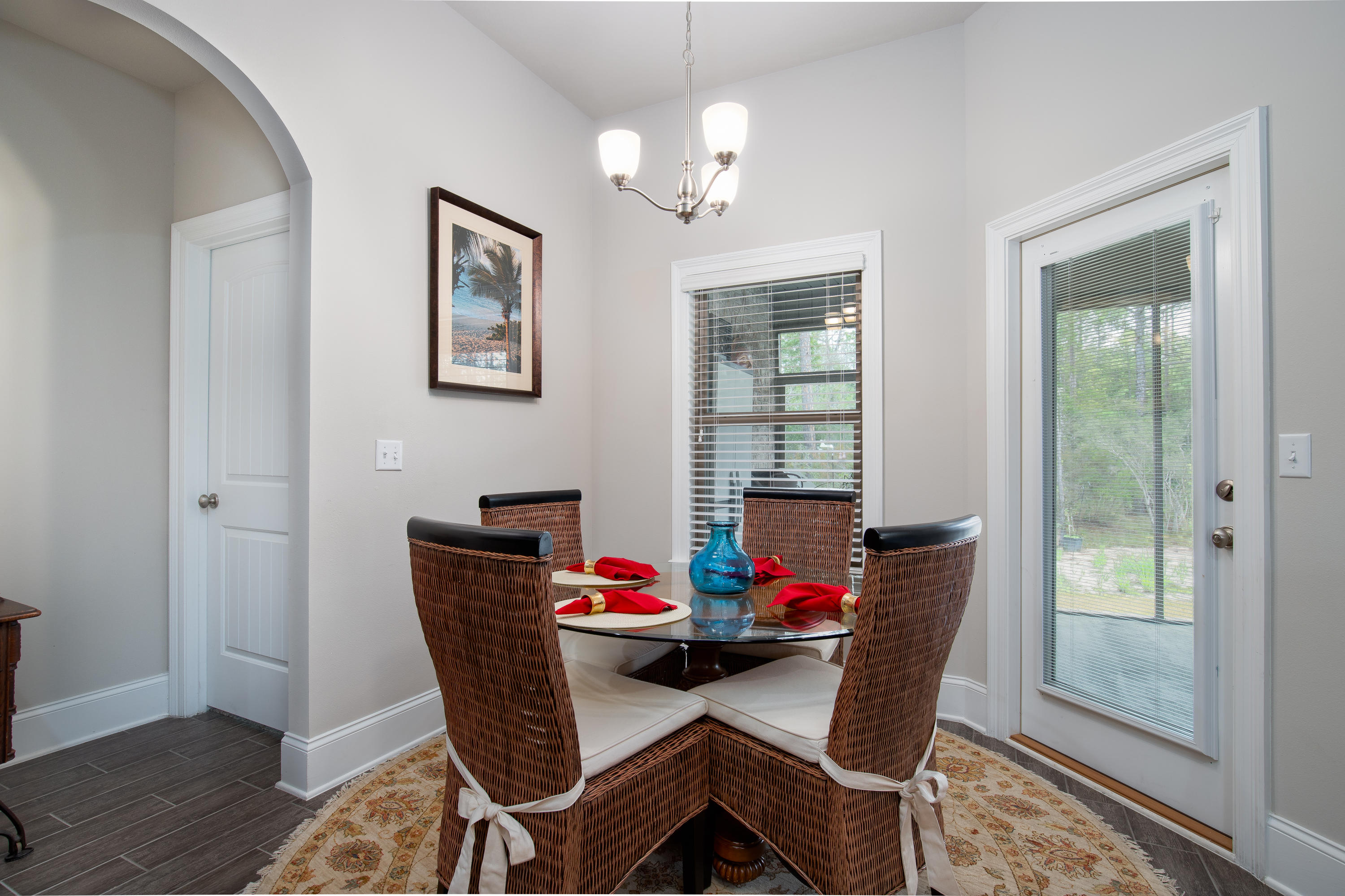 3 Buddy Lane Santa Rosa Beach, FL 32459 - Photo 10 of 21 a view of a dining room with furniture window and outside view