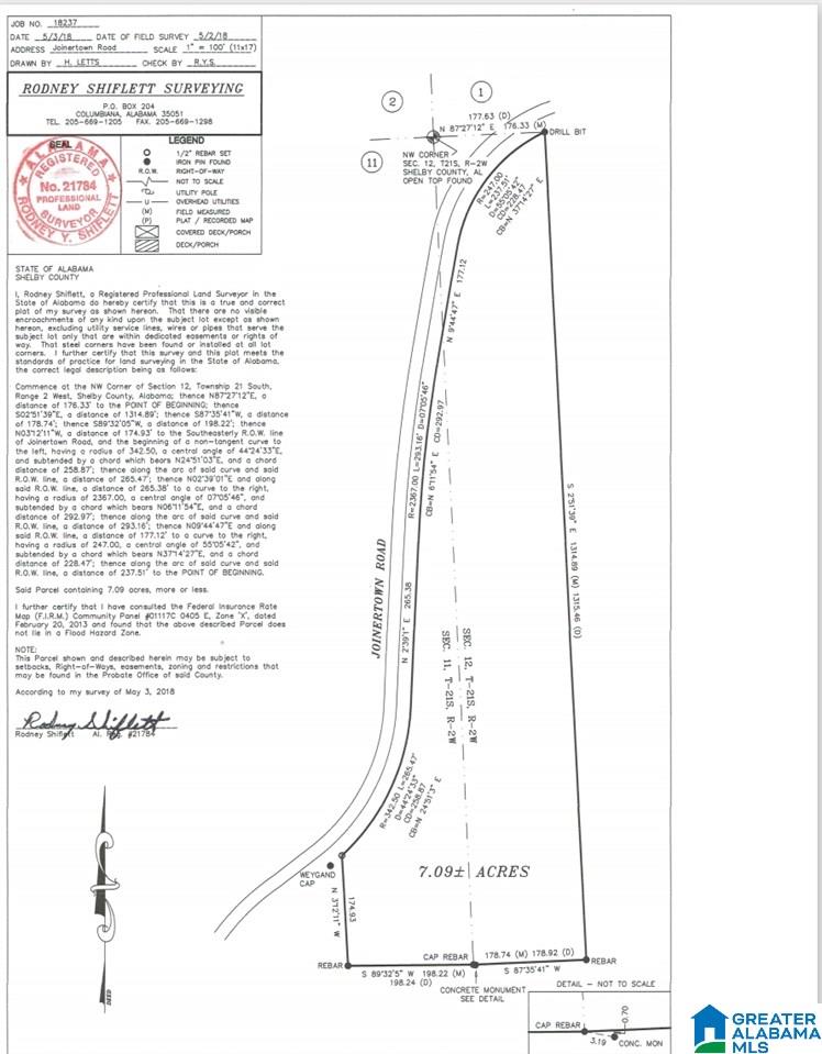 7237 Joinertown Road, Unit 7 09 ACRES Columbiana, AL 35051 - Photo 17 of 17