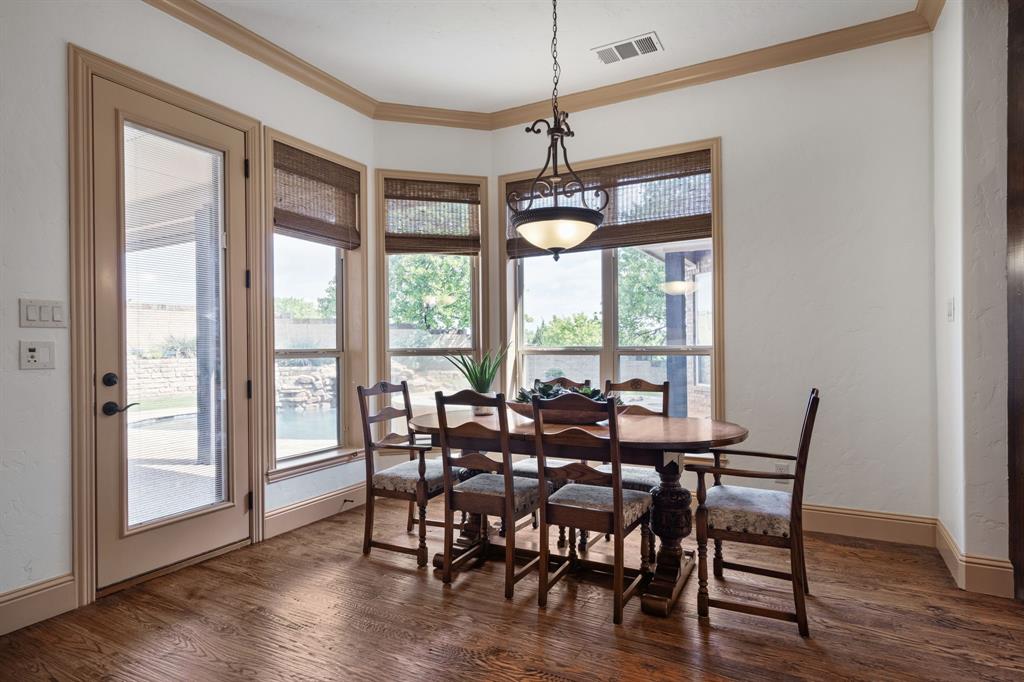 771 Hayden Road Lantana, TX 76226 - Photo 17 of 40 Eat-in kitchen with views to the stunning backyard!