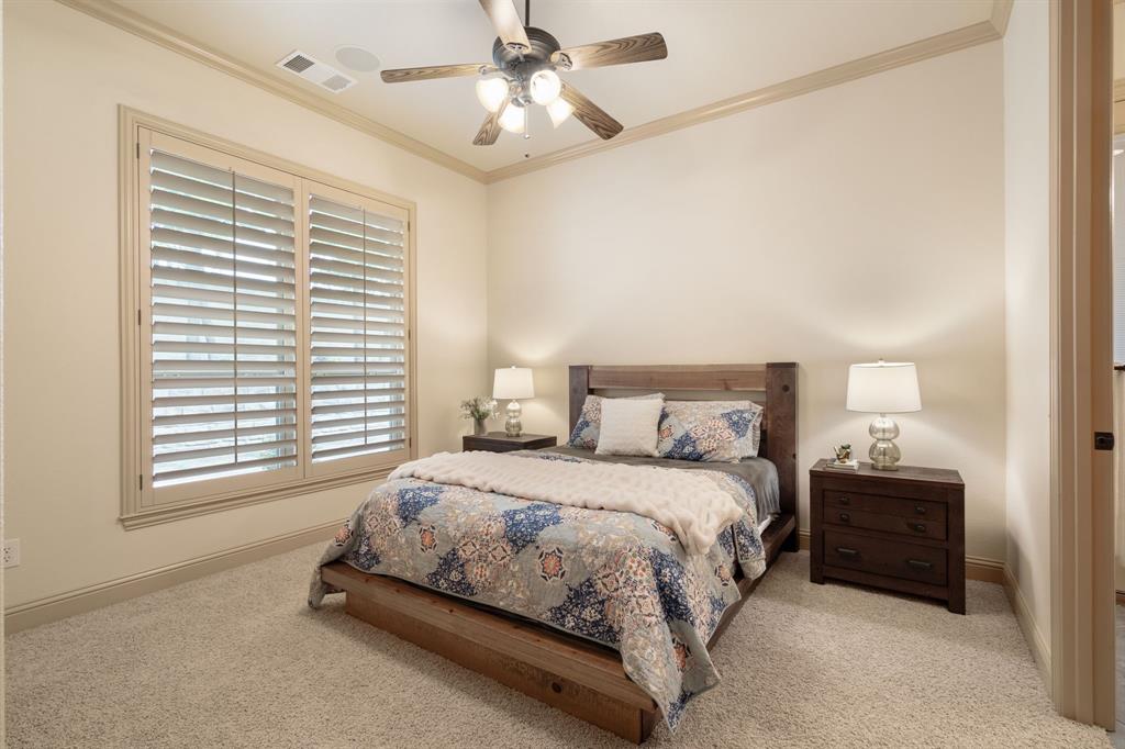 771 Hayden Road Lantana, TX 76226 - Photo 25 of 40 Secondary guest room with plush carpeting and neutral paint colors!