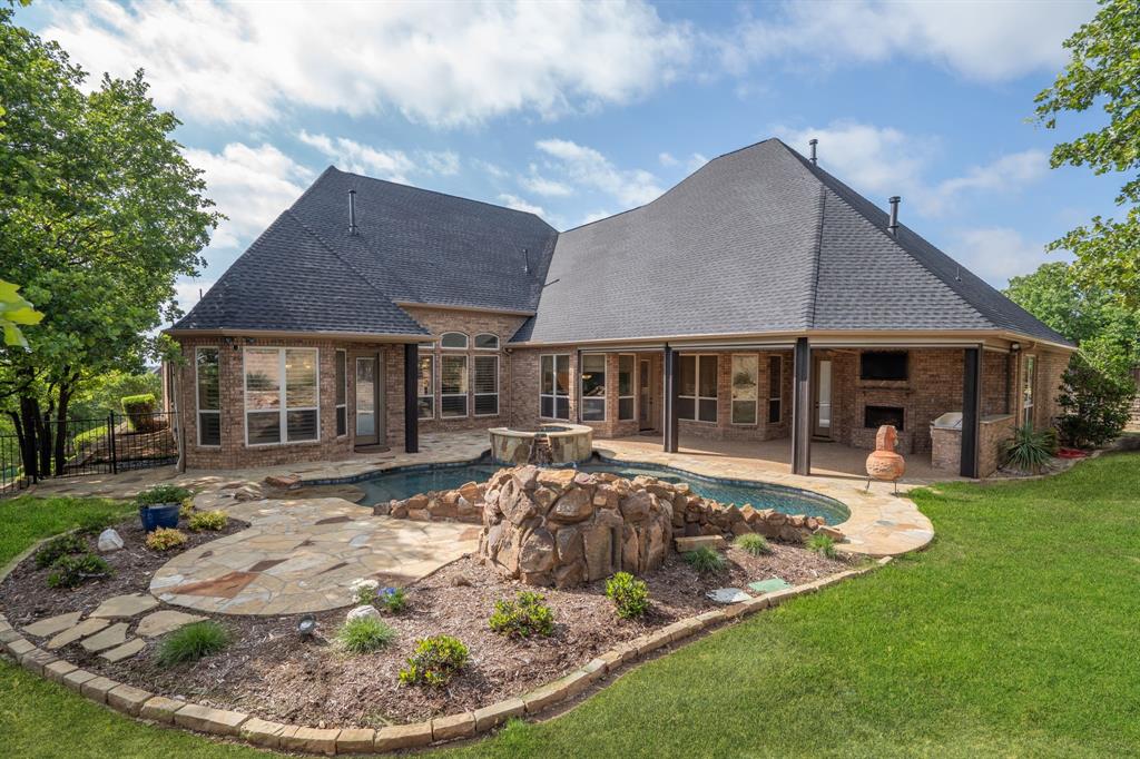 771 Hayden Road Lantana, TX 76226 - Photo 38 of 40 Mature trees and landscaping offers plenty of privacy!