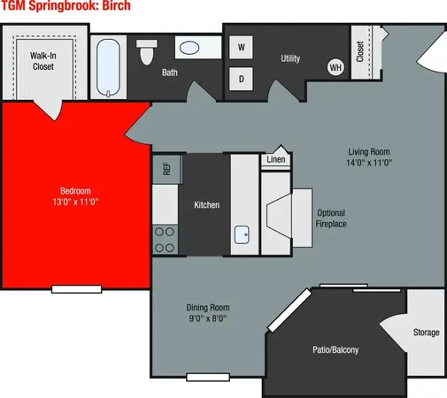 $1,699 | 4113 Chesapeake Drive, Unit 1B, Aurora, IL 60504