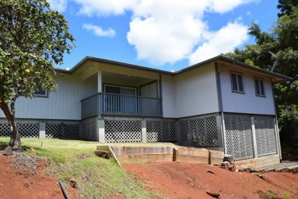 4790 Pelehu Road Kapaa, HI 96746 - Photo 15 of 17 a front view of a house with a yard