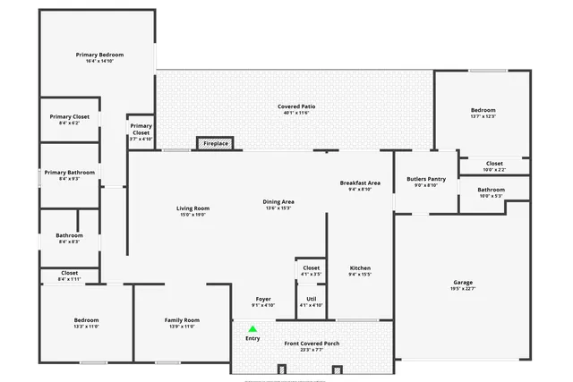 a view of a city with mountain