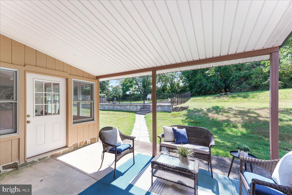 615 Unionville Road Kennett Square, PA 19348 - Photo 25 of 39 Rear Covered Porch