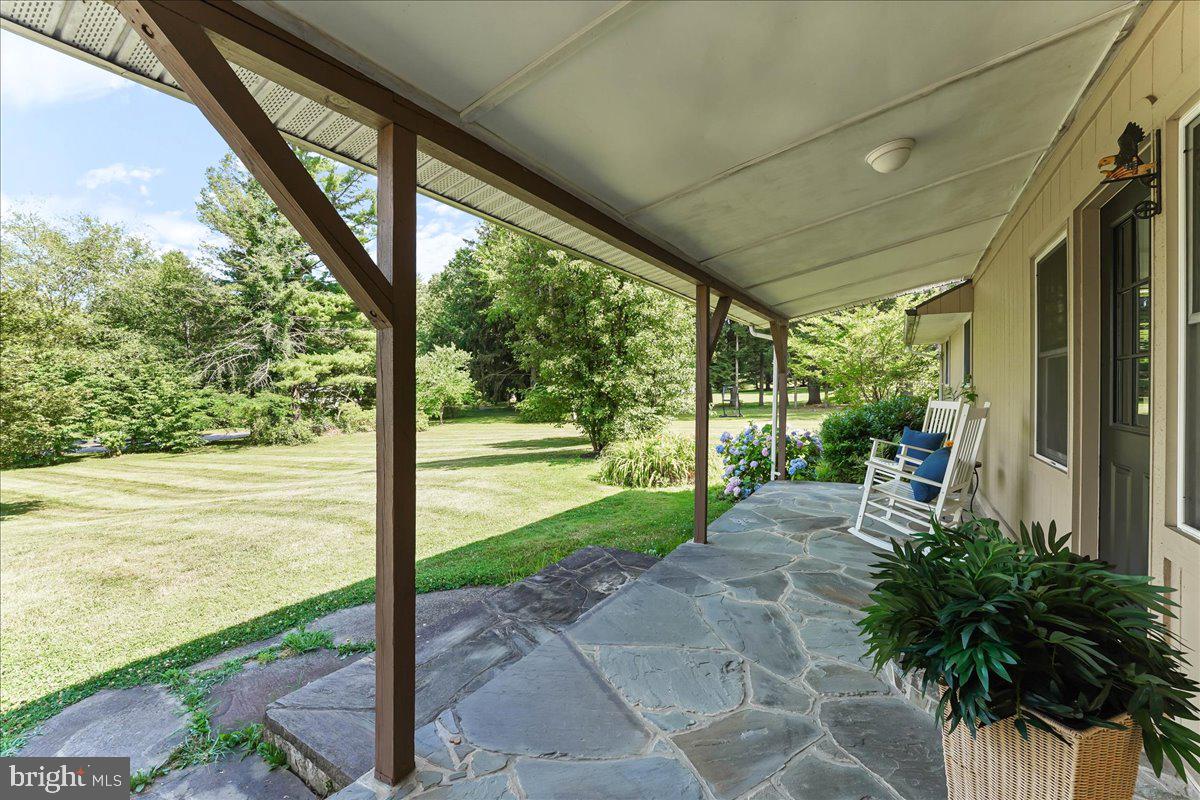 615 Unionville Road Kennett Square, PA 19348 - Photo 4 of 39 Porch view to front yard