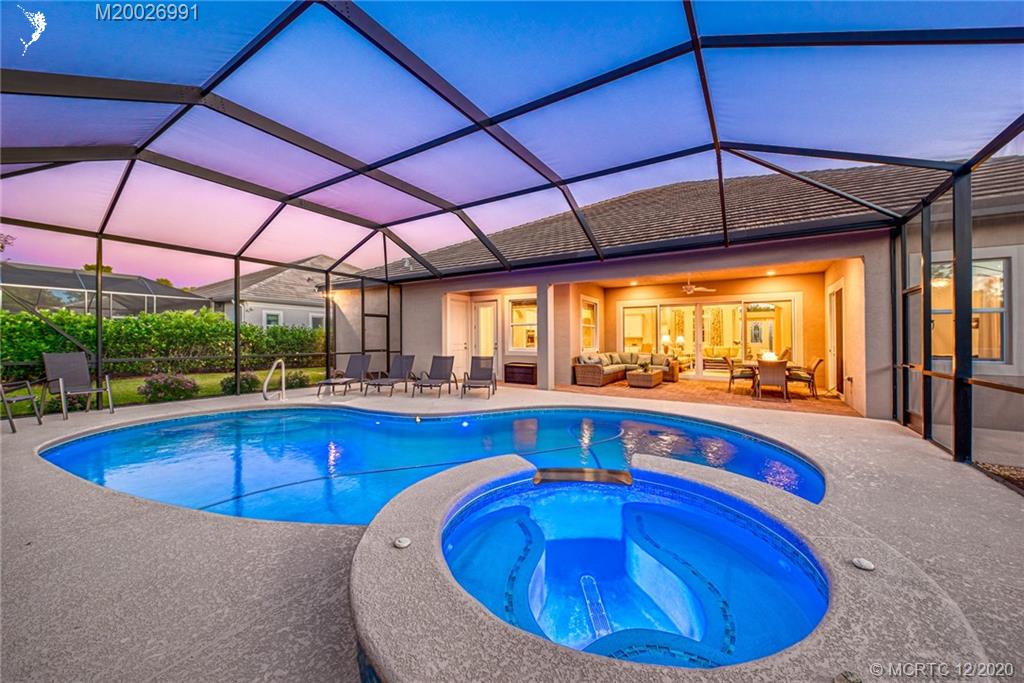 4981 Southeast Inlet Isle Way Stuart, FL 34997 - Photo 13 of 42 a view of swimming pool with outdoor seating