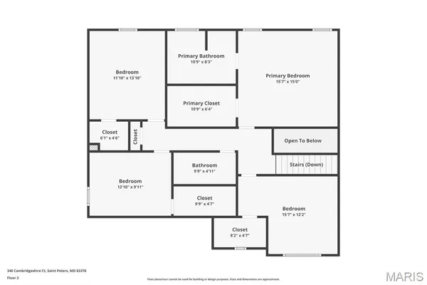 $495,000 | 340 Cambridgeshire Court, St. Peters, MO 63376